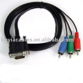 VGA / HD15 / SVGA / RGB a 3 RCA COMPONENT TV / HDTV CABLE